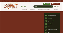 Desktop Screenshot of kennett.pa.us